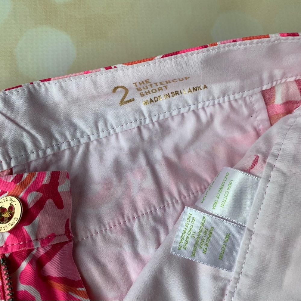 Lilly Pulitzer Buttercup shorts 2 - Picture 4 of 5